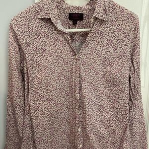 Floral button up